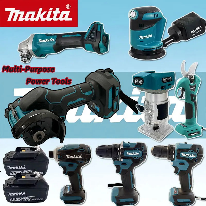 Power Tools Used - Ferramentas Elétricas Multifuncionais Makita, Serra Elétrica