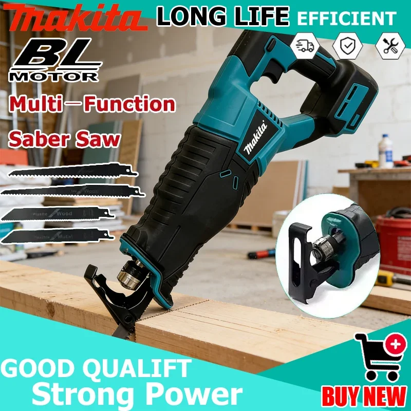 Reciprocating Saw Cordless - Serra Recíproca Sem Escovas Makita, Ferramentas
