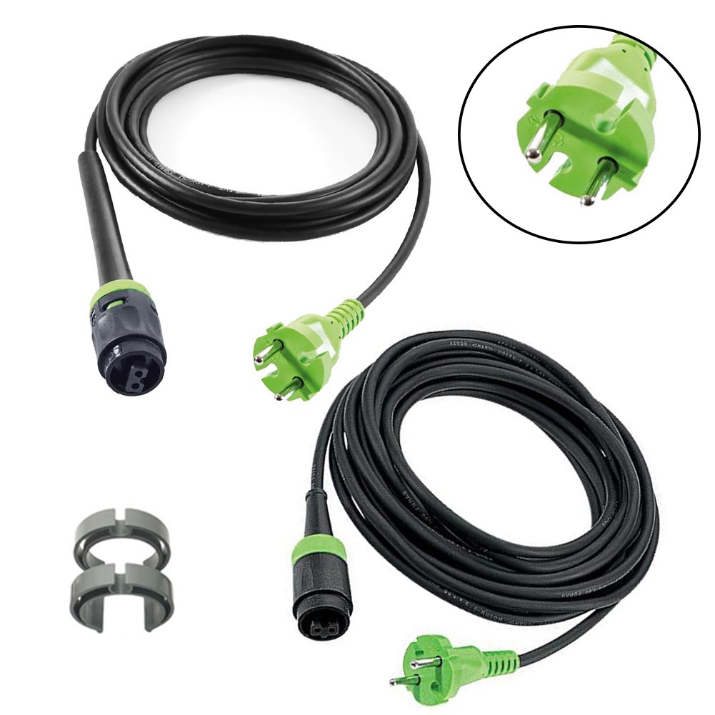 Power Tools Festool - 1 conjunto de cabo de alimentação