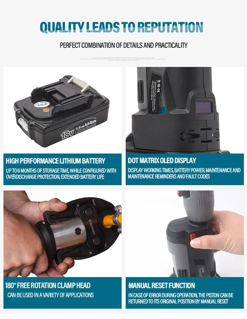 Power Tools Hydraulic - 2026/Amostra Disponível Zupper PZ-1930 Prensa Hidráulica