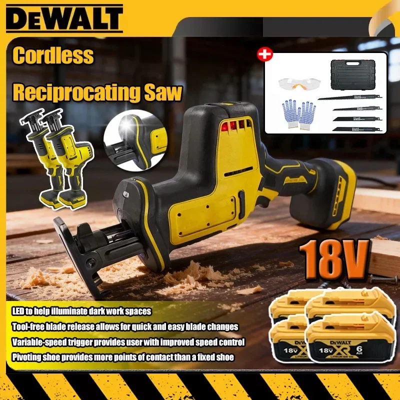 Reciprocating Saw Cordless - Serra Recíproca DEWALT Sem Fio, Sem