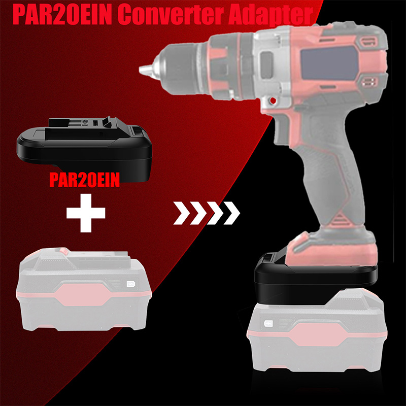 Power Tools Battery Adapter - Adaptador de Bateria HAKSINKY PAR20EIN para