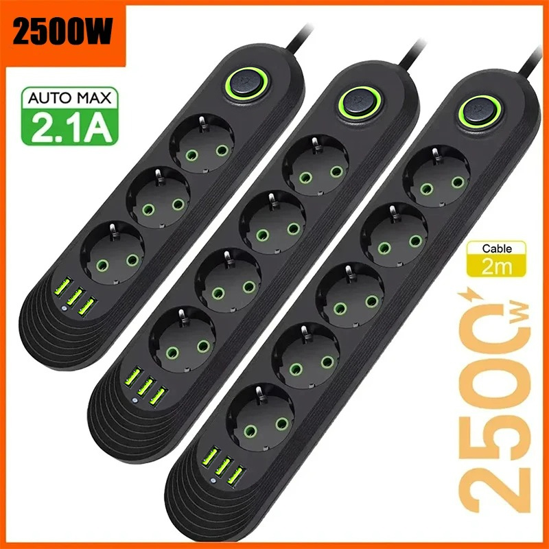 Power Tools Extension - Tomada AC com Plugue EU e