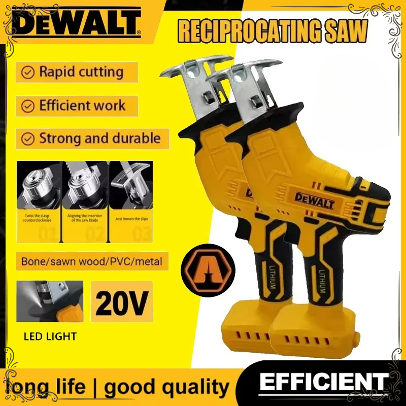 Reciprocating Saw Cordless - Serra Recíproca Sem Escovas Dewalt 2800RPM,