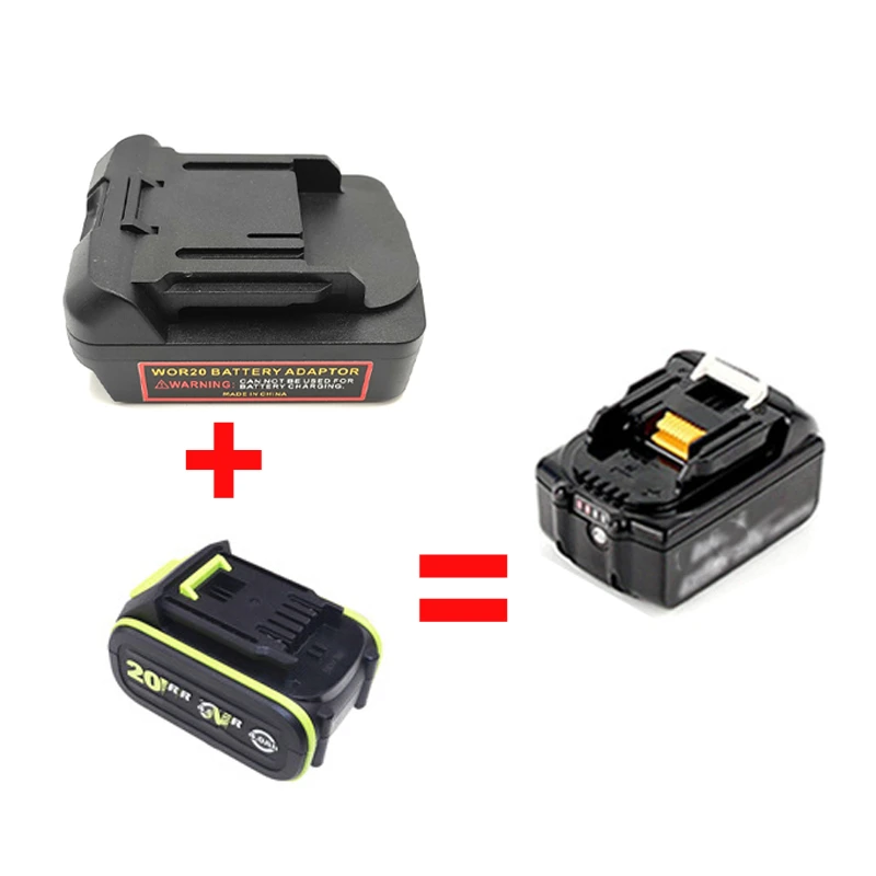 Power Tools Battery Adapter - Adaptador de Bateria de Lítio para
