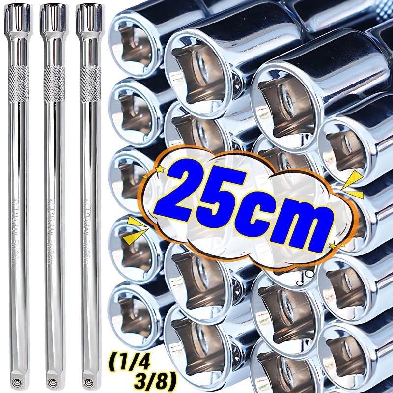 Power Tools Extension - Chave de soquete catraca de 1/4