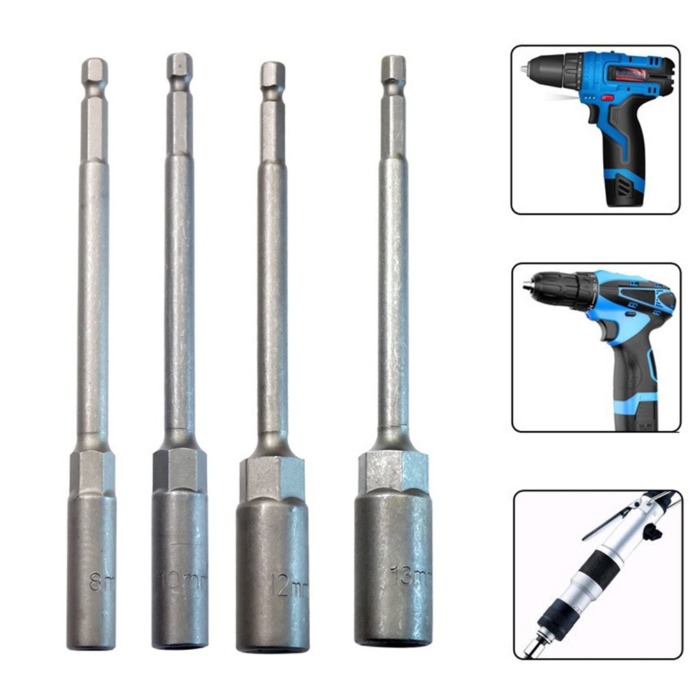 Power Tools Extension - Soquete 150mm hexágono porca driver broca