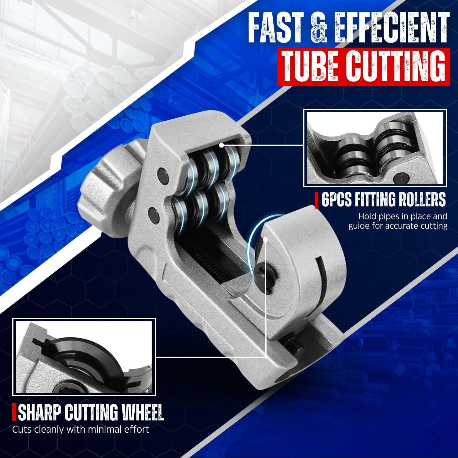 Cortador de Tubos Tipo Rolamen - Power Tools Plumbing avaliação e preço