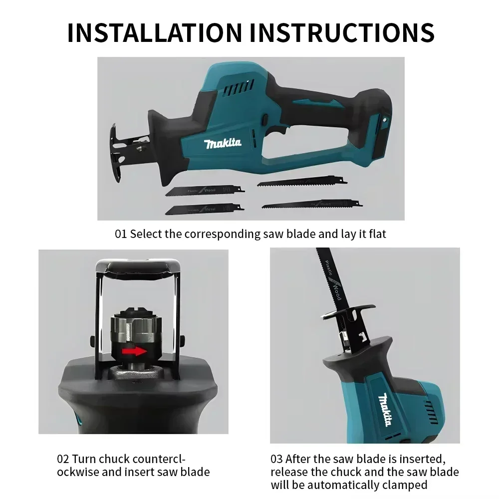 Serra Recíproca Sem Fio Makita - Reciprocating Saw Cordless avaliação e preço