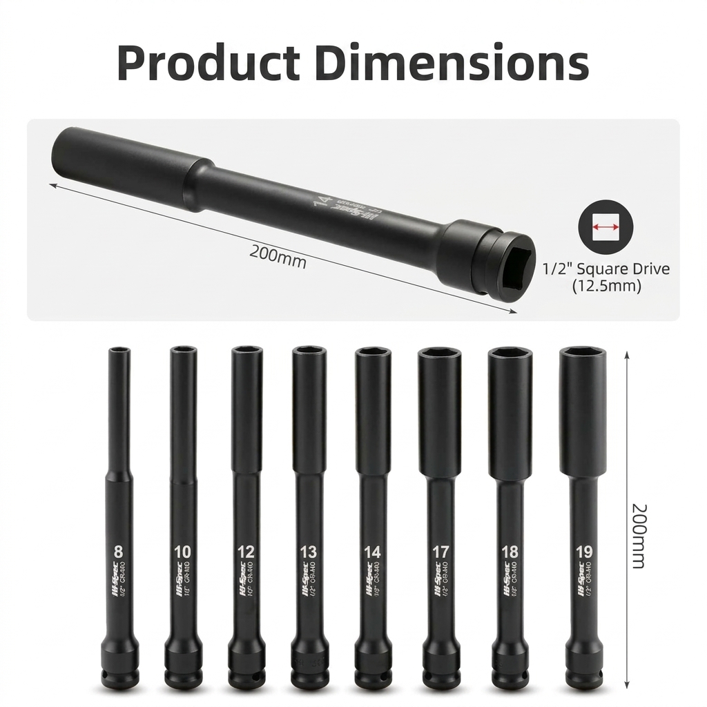 Soquete de Impacto Extra Longo - Power Tools Pneumatic avaliação e preço