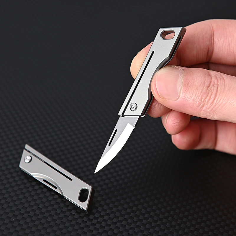 Mini faca dobrável de liga de  - Power Key Tools avaliação e preço