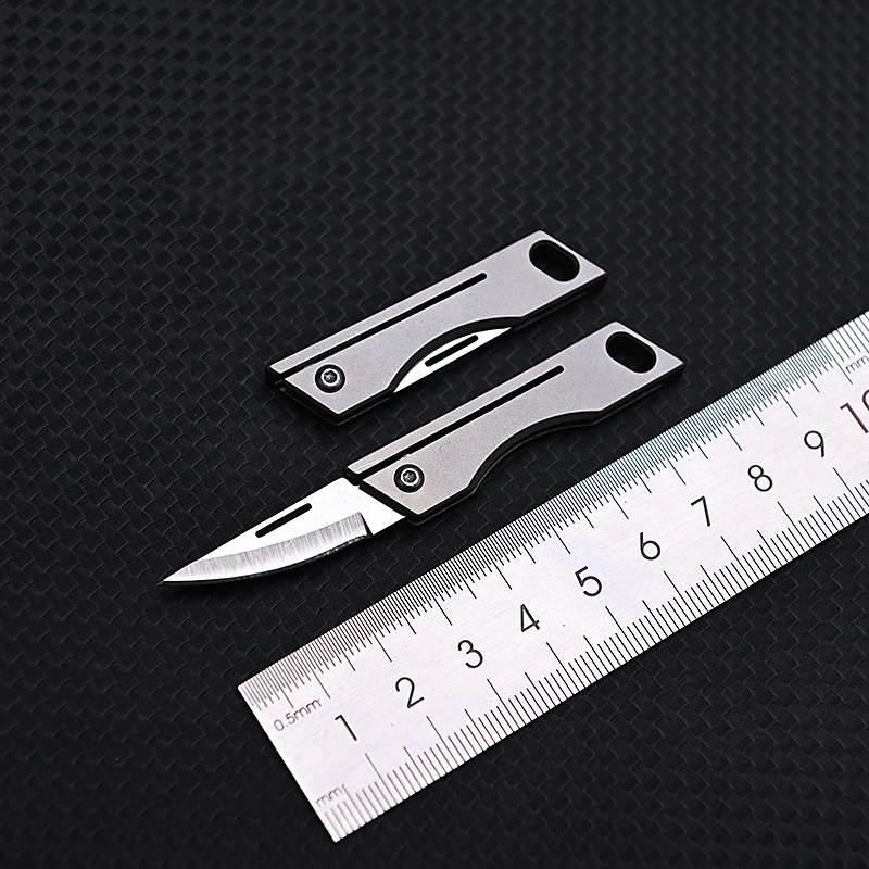 Mini faca dobrável de liga de  - Power Key Tools avaliação e preço