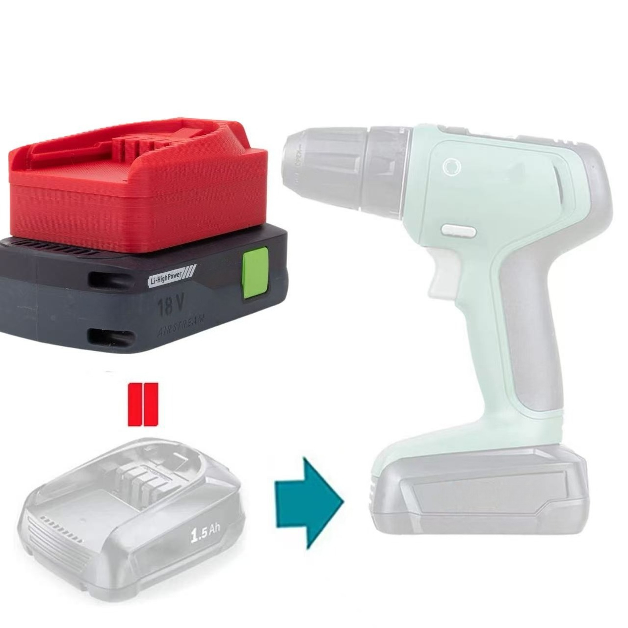 Adaptador para bateria de íon  - Power Tools Festool avaliação e preço