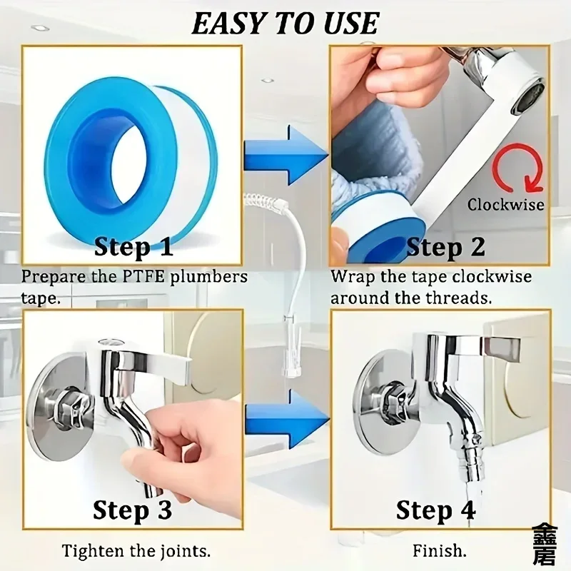 10 pçs fita de vedação de rosc - Power Tools Plumbing avaliação e preço