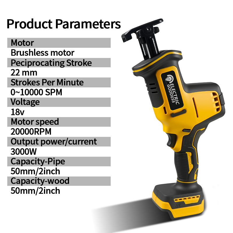 10000spm sem escova elétrica a - Reciprocating Saw Cordless avaliação e preço