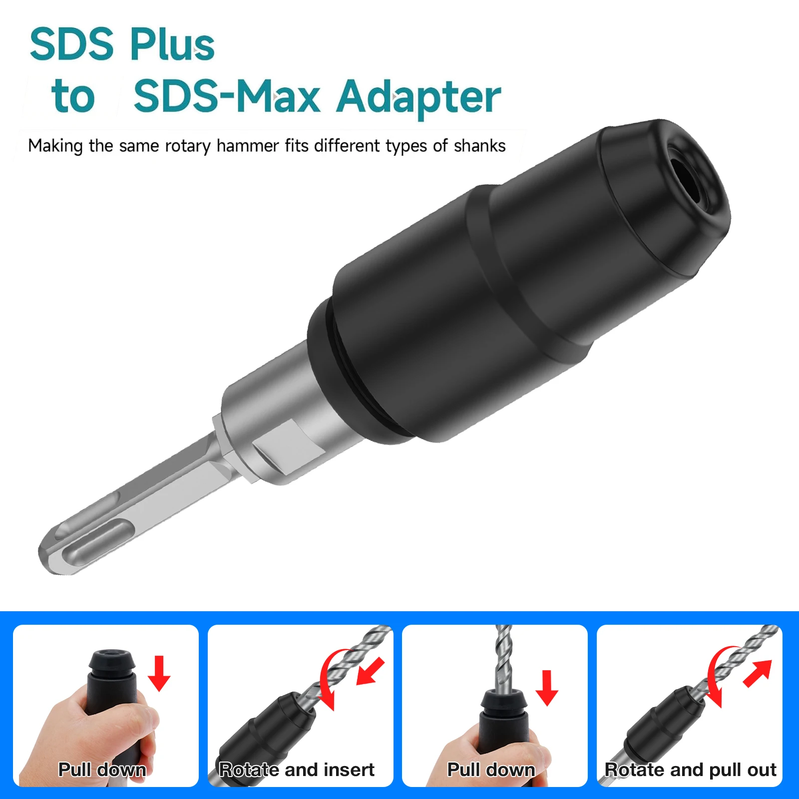 Adaptador sds-plus para sds-ma - Hammer Drill Sds avaliação e preço