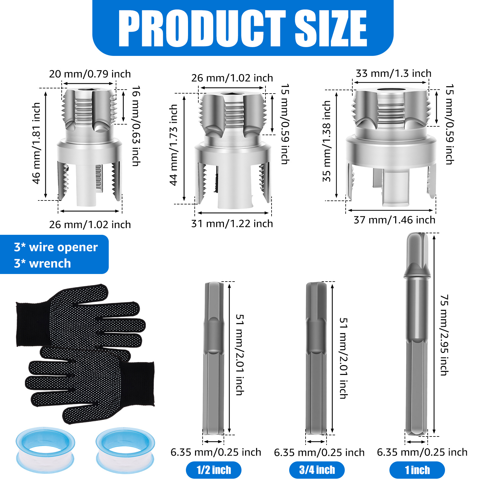 Ferramenta de Corte de Rosca p - Power Tools Plumbing avaliação e preço