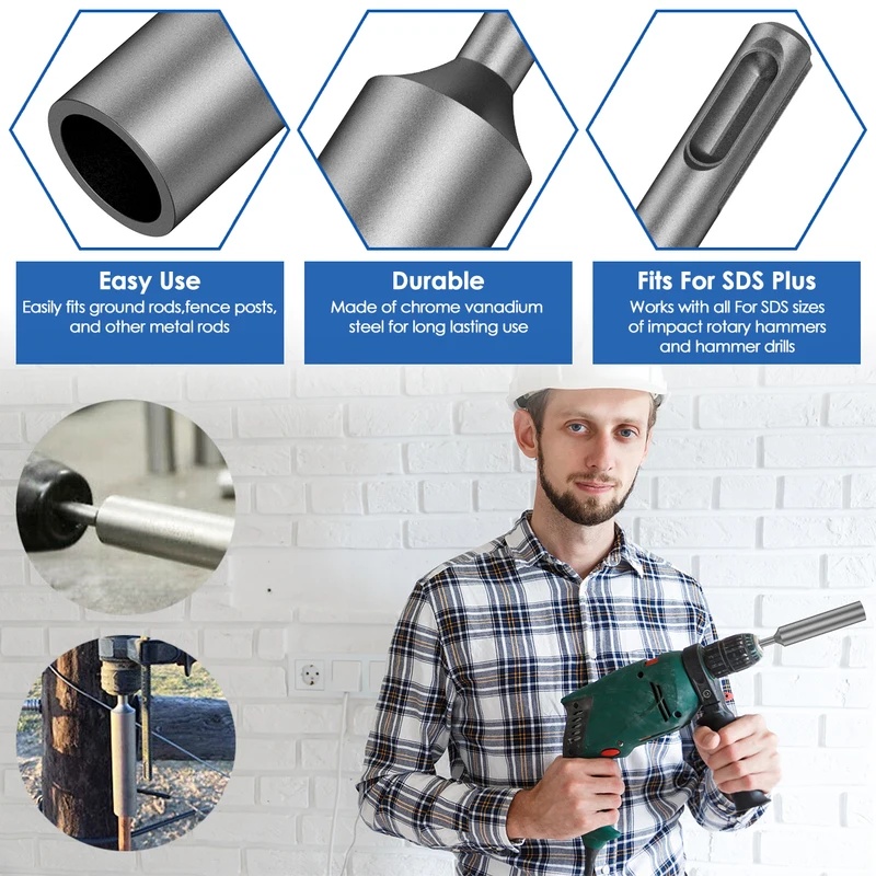 Ponteira de Aço Temperado SDS- - Hammer Drill Sds avaliação e preço