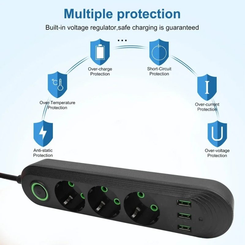 Tomada AC com Plugue EU e 3 Po - Power Tools Extension avaliação e preço