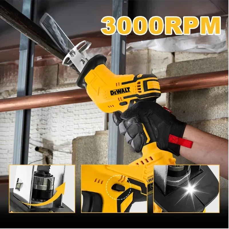 Serra Recíproca Sem Escovas De - Reciprocating Saw Cordless avaliação e preço