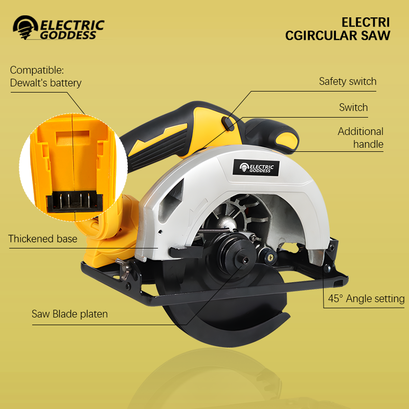 Serra circular sem fio de 7 po - Reciprocating Saw Cordless avaliação e preço