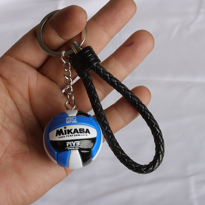 1 pçs pvc voleibol chaveiro or - Power Key Tools avaliação e preço