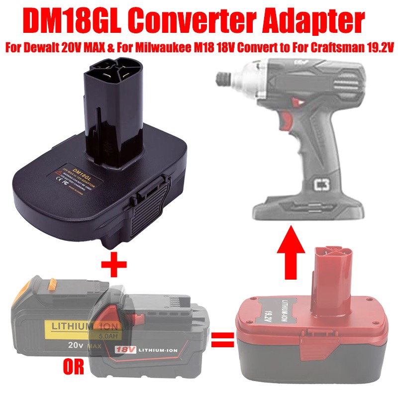 Adaptador de bateria bps18gl d - Power Tools Battery Adapter avaliação e preço