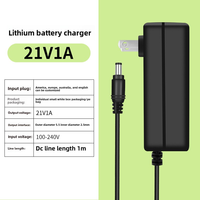 Fonte de Alimentação DC 21V 2A - Power Tools Battery Adapter avaliação e preço
