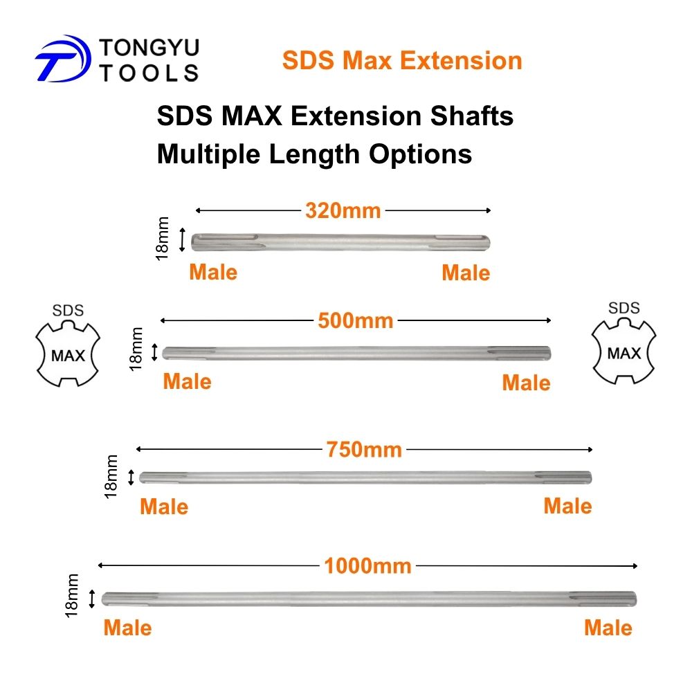 Haste de Extensão SDS Max com  - Hammer Drill Sds avaliação e preço