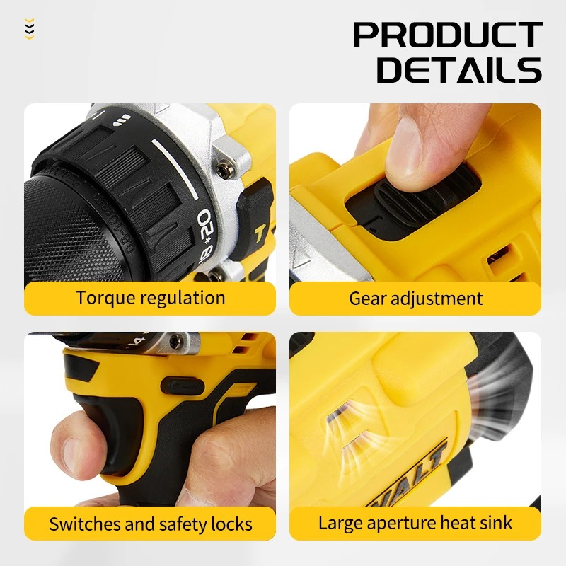 NOVO 2026 DEWALT DCD805 Furade - Power Tools Used avaliação e preço