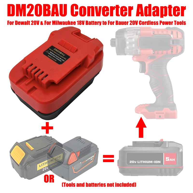 ALASICKA MT18BAU DM20BAU BS18B - Power Tools Battery Adapter avaliação e preço