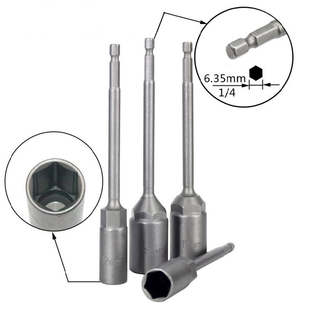 Soquete 150mm hexágono porca d - Power Tools Extension avaliação e preço