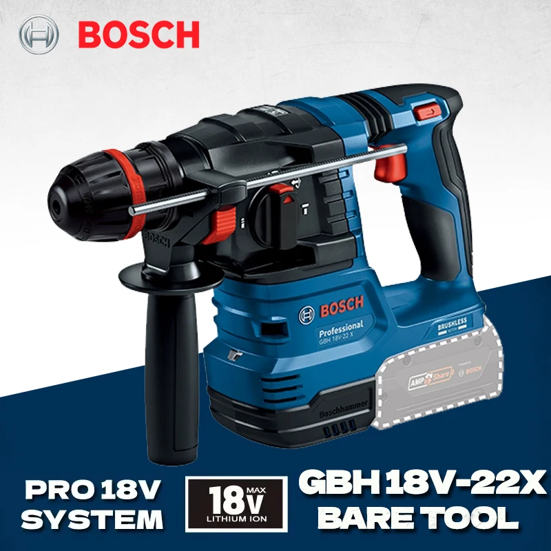 Furadeira Rotativa Sem Fio BOS - Hammer Drill Sds avaliação e preço