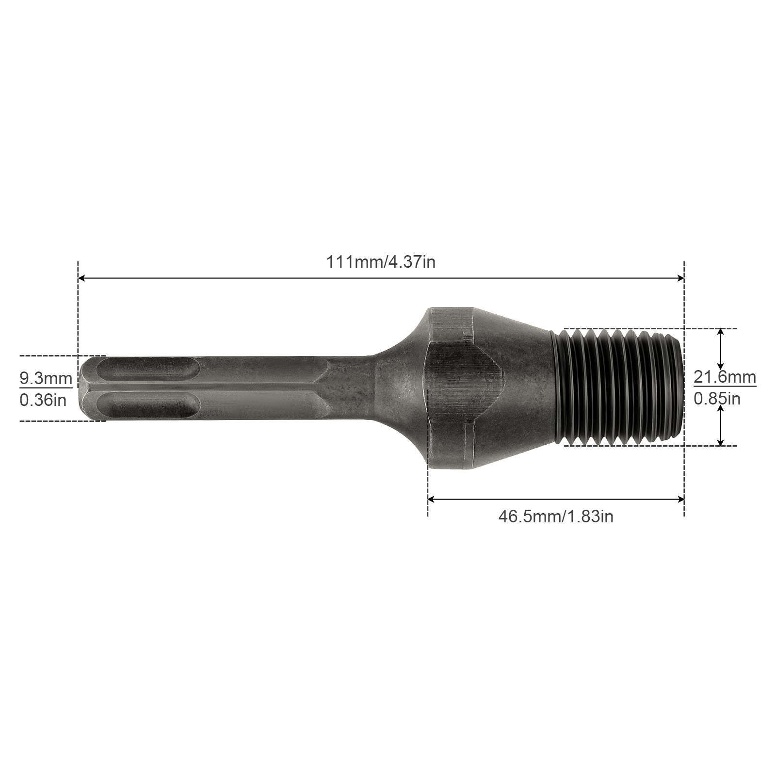 M22 adaptador de broca sds plu - Hammer Drill Sds avaliação e preço