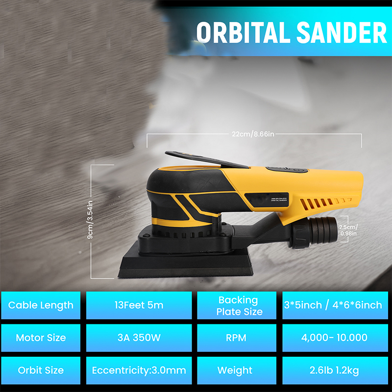 Lixadeira orbital aleatória el - Detail Sander Corner avaliação e preço